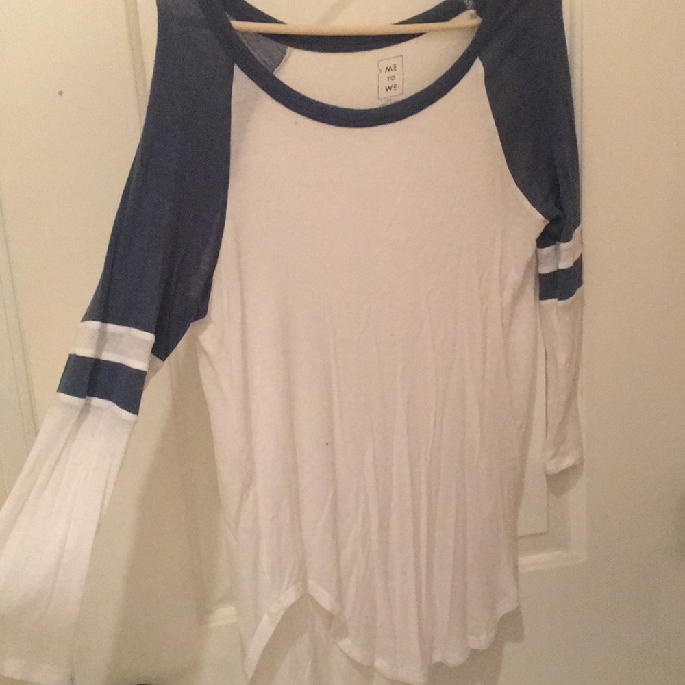 Me To We Quarter-sleeve Baseball-Shirt